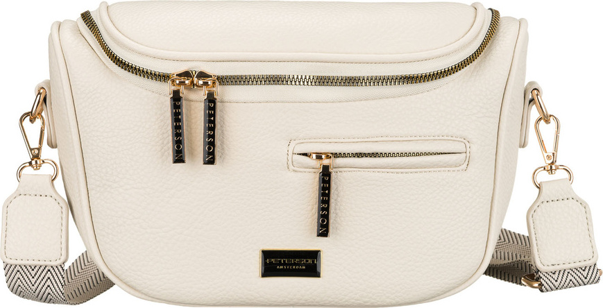 Peterson Smotanová dámska oblička s odnímateľným popruhom PTN MIS-04 Veľkosť: ONE SIZE