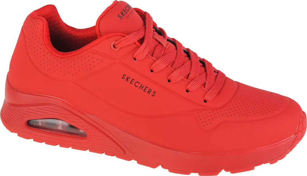 Čierne pánske tenisky Skechers Uno-Stand On Air 52458-RED Veľkosť: 44