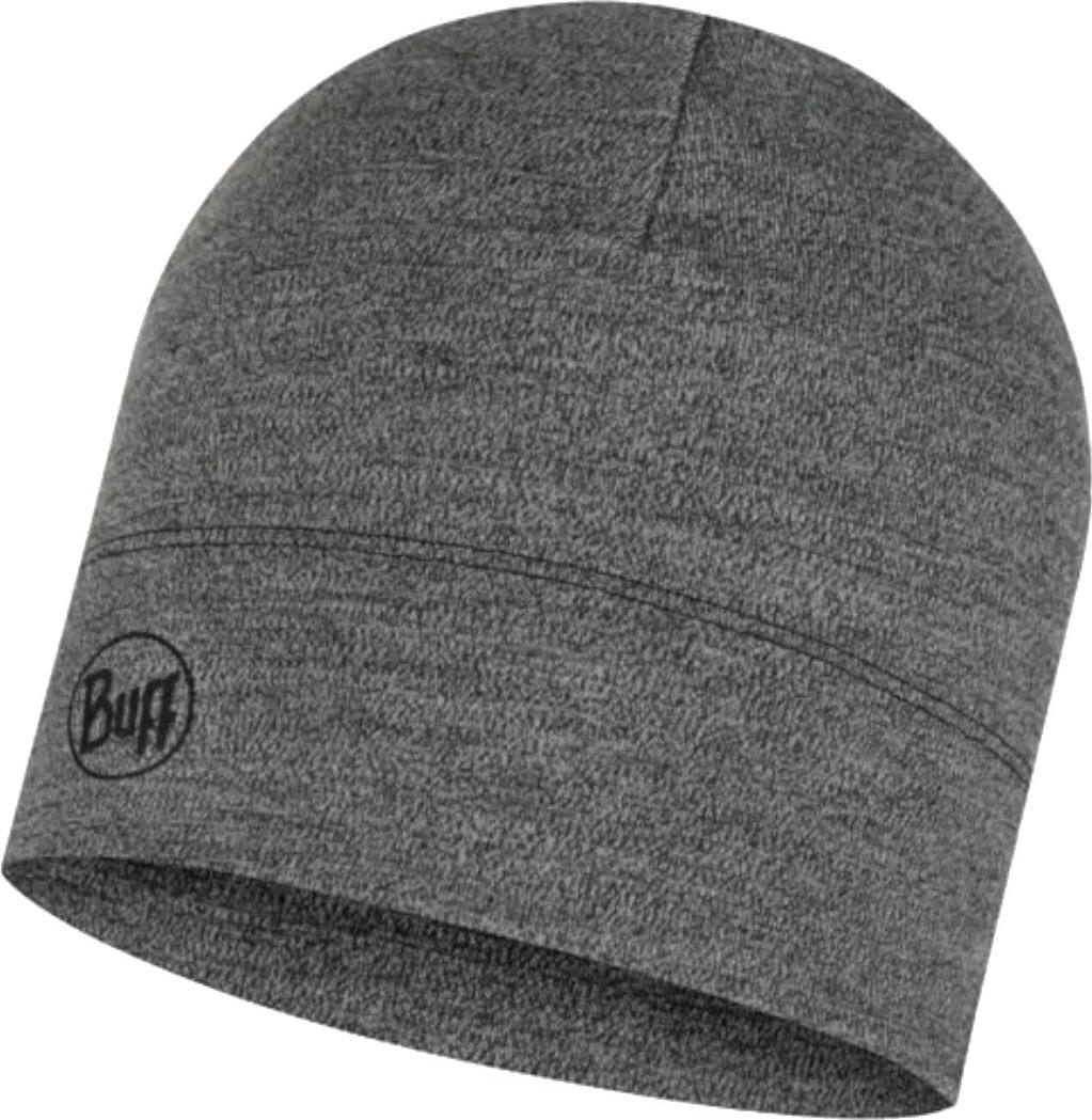 Tmavosivá športová čiapka Buff Merino Midweight Hat Beanie 1180079331000 Veľkosť: ONE SIZE