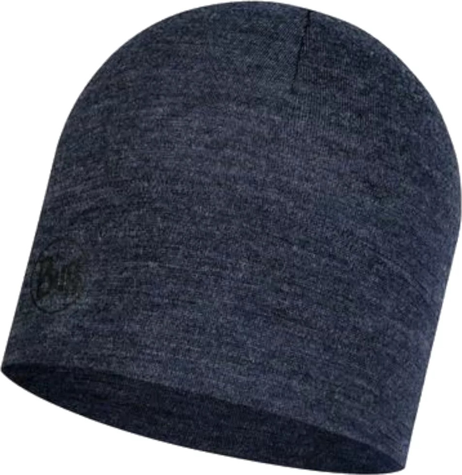 Tmavomodrá športová čiapka Buff Merino Midweight Hat Beanie 1180077791000 Veľkosť: ONE SIZE