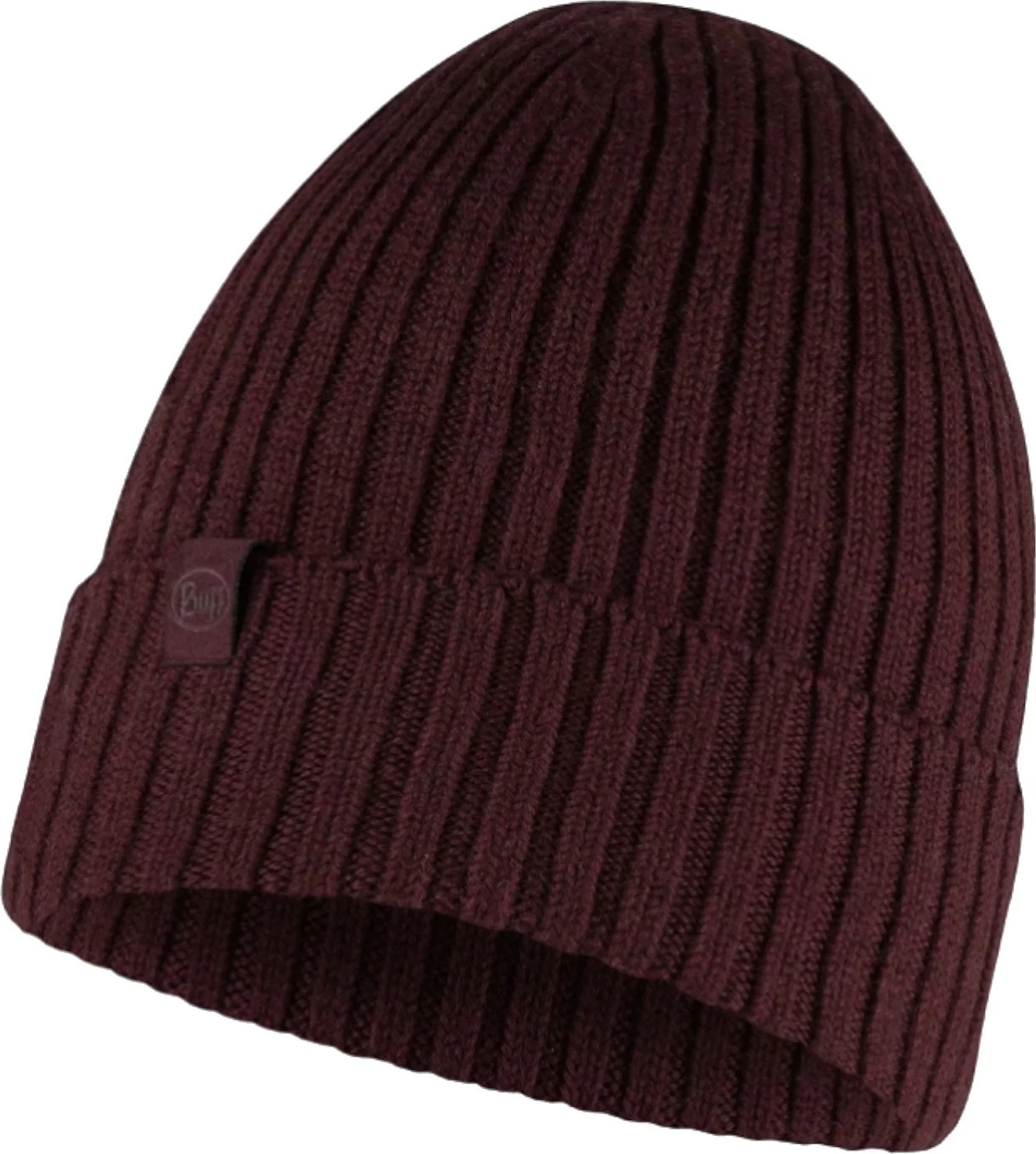 Vínová zimná čiapka Buff Norval Merino Hat Beanie 1242426321000 Veľkosť: ONE SIZE