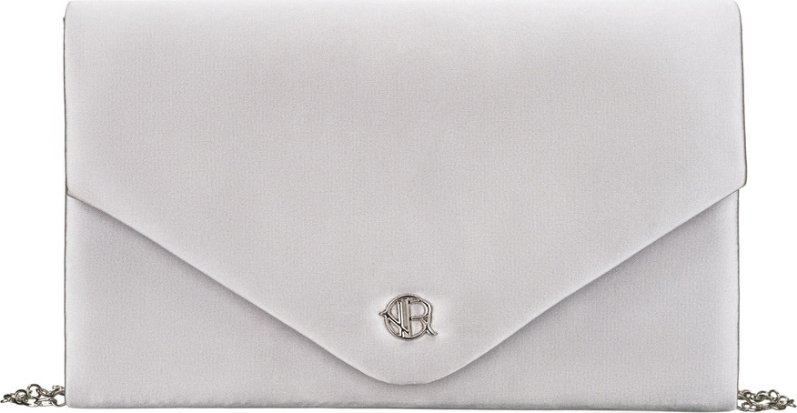 Strieborná dámska listová kabelka s magnetickým zapínaním R-XS030-3 Veľkosť: ONE SIZE