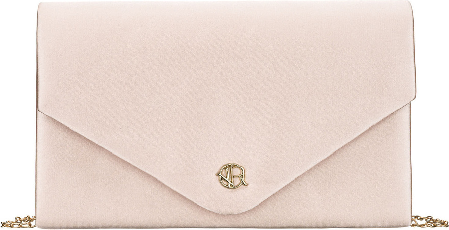 Púdrová dámska listová kabelka so zlatou retiazkou R-XS030-3 Veľkosť: ONE SIZE