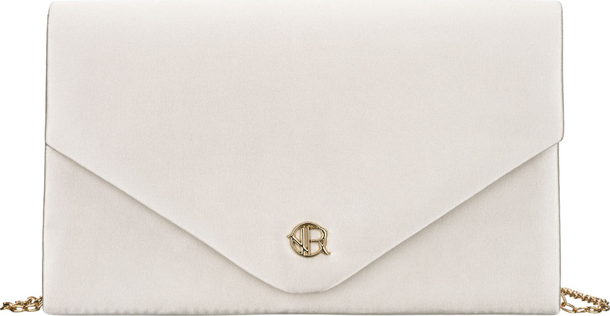 Smotanová dámska listová kabelka so zlatou retiazkou R-XS030-3 Veľkosť: ONE SIZE