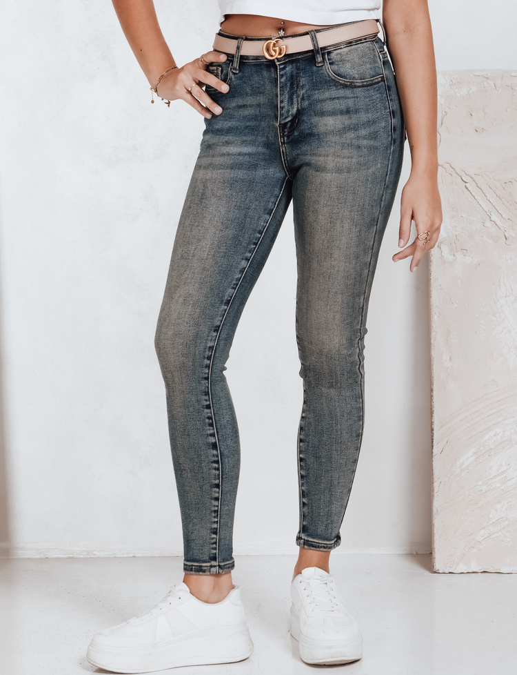 Dámske skinny rifle s vysokým pásom UY2792 Veľkosť: XS