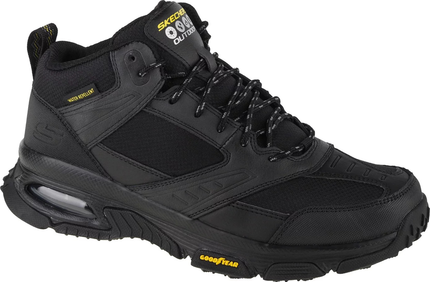 Čierne pánske tenisky Skechers Skech-Air Envoy - Bulldozer 237215-BBK Veľkosť: 44