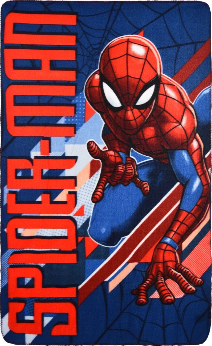 Tmavomodrá detská deka s potlačou Spider-Man Veľkosť: ONE SIZE