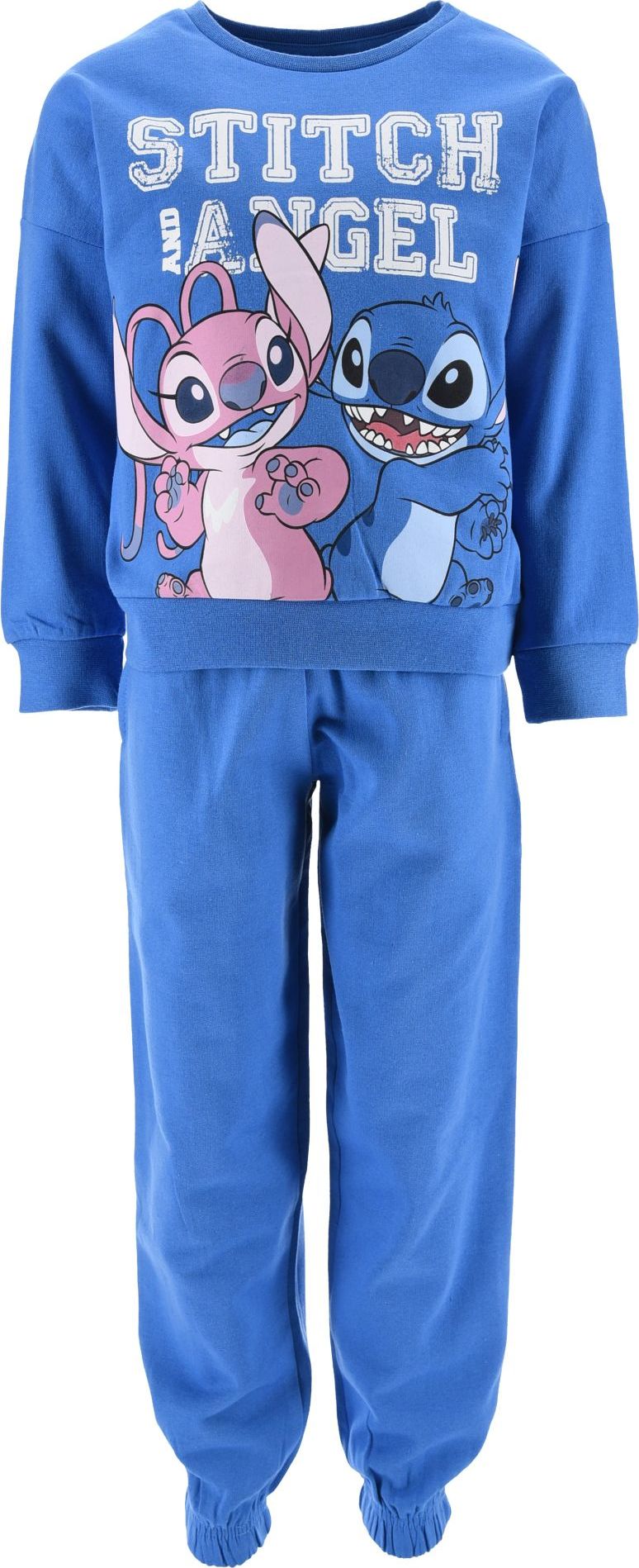 Modrá dievčenská tepláková súprava Disney Lilo and Stitch Veľkosť: 98