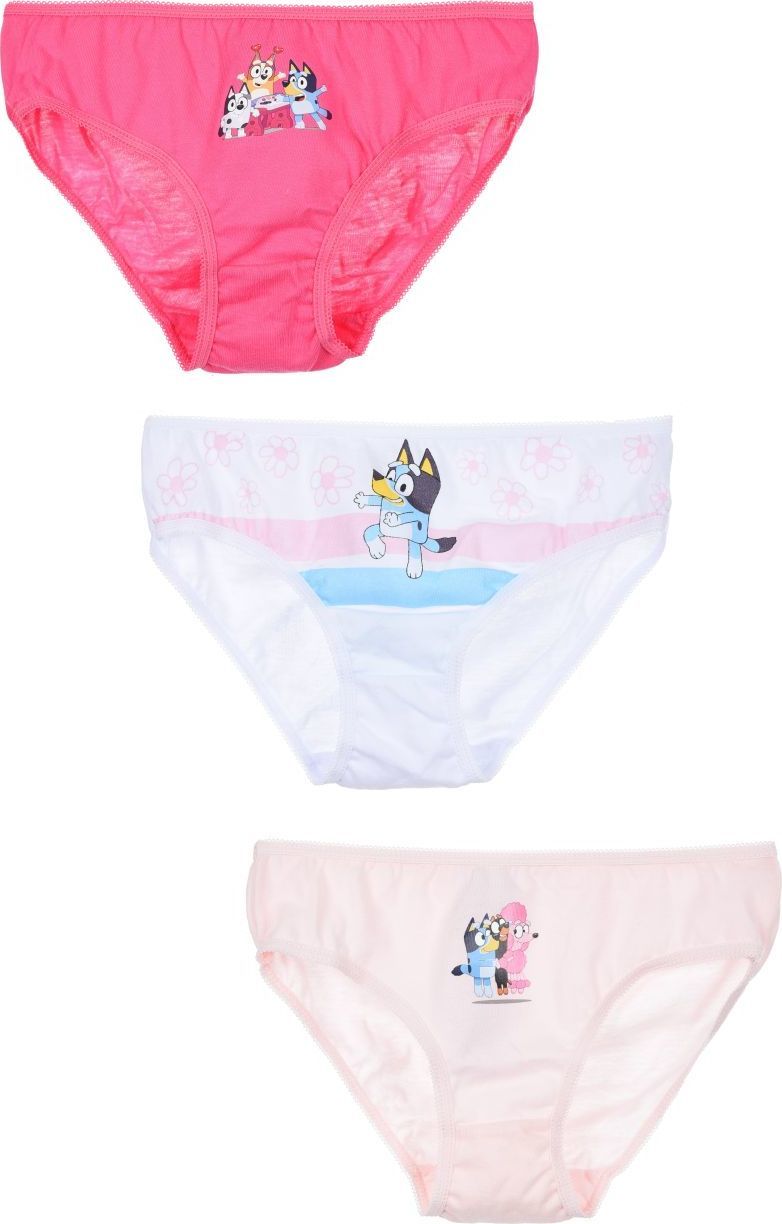 Súprava dievčenských bavlnených nohavičiek Bluey Veľkosť: 114