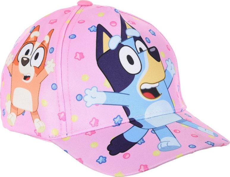 Ružová detská šiltovka Bluey Veľkosť: 54