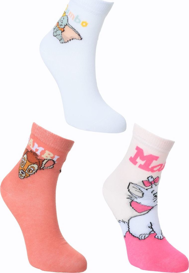 Súprava 3 párov detských ponožiek Disney Classics Veľkosť: 23/26