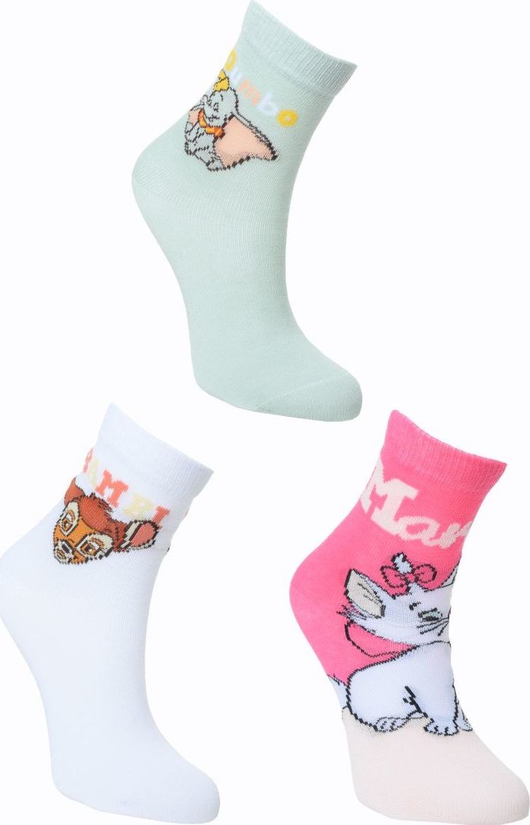 Súprava 3 párov detských ponožiek Disney Classics Veľkosť: 23/26