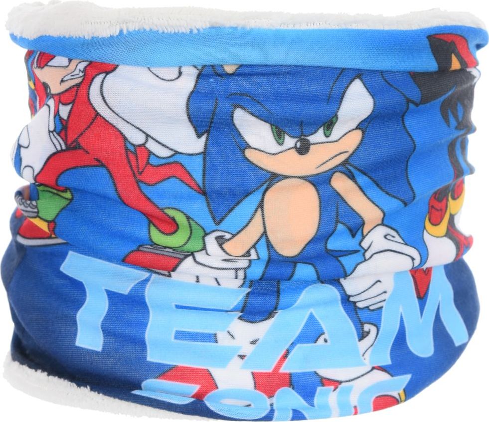 Modrý chlapecký nákrčník Sonic Veľkosť: ONE SIZE