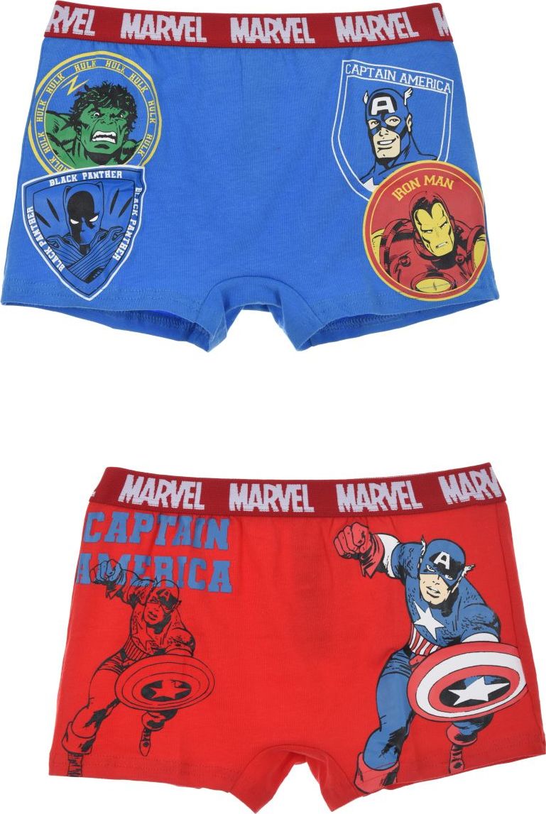 Set chlapčenských boxeriek Marvel - Avengers Veľkosť: 128