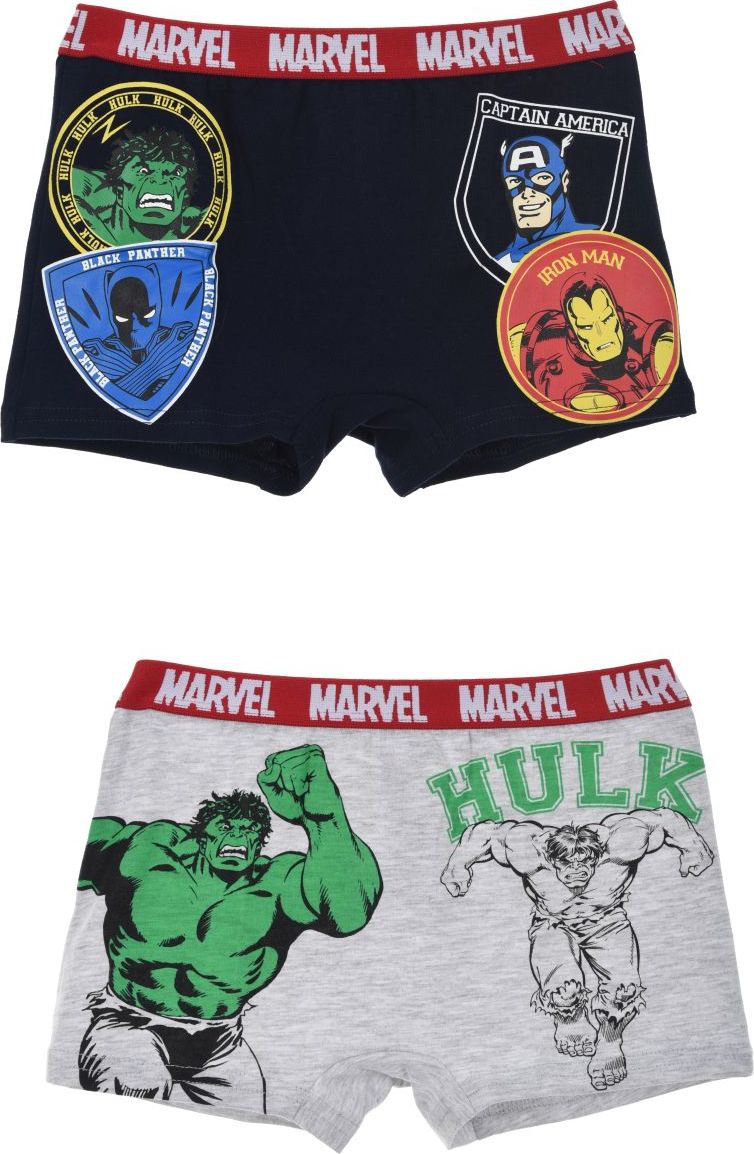 Set chlapčenských boxeriek Marvel - Avengers Veľkosť: 140