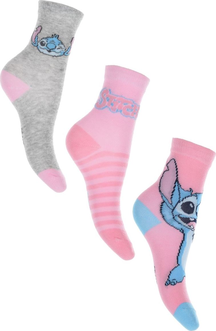 Set dievčenských ponožiek Stitch Veľkosť: 23/26
