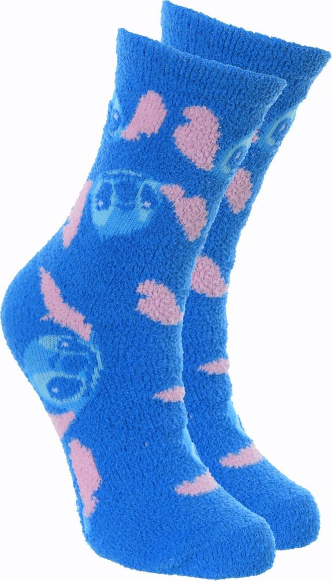 Modré dámske ponožky Lilo and Stitch Veľkosť: 36/38