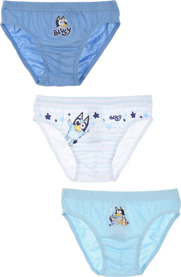 Súprava chlapčenských bavlnených slipov Bluey Veľkosť: 110