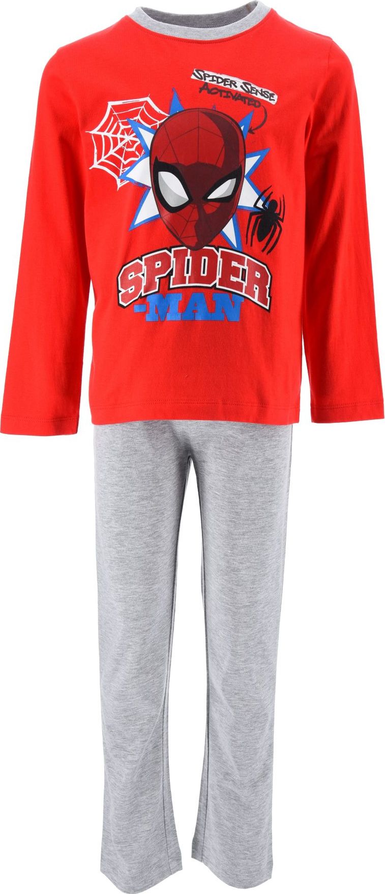 Červeno-sivé chlapčenské pyžamo Marvel: Spider-Man Veľkosť: 104