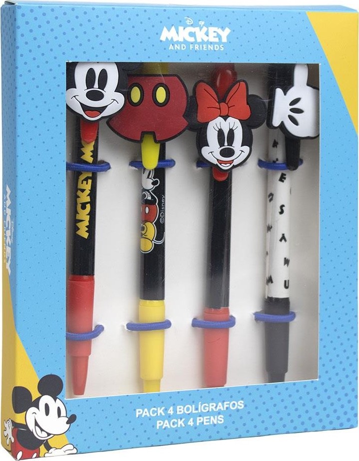 Sada 4 pier Mickey a Minnie Veľkosť: ONE SIZE