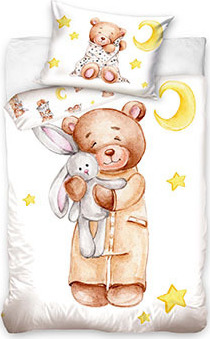 Detské farebné obliečky Tuliś Teddy Bear Veľkosť: ONE SIZE