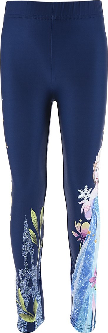 Tmavomodré dievčenské legíny Disney Frozen Veľkosť: 104