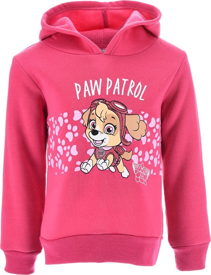 Ružová dievčenská mikina Paw Patrol Veľkosť: 98
