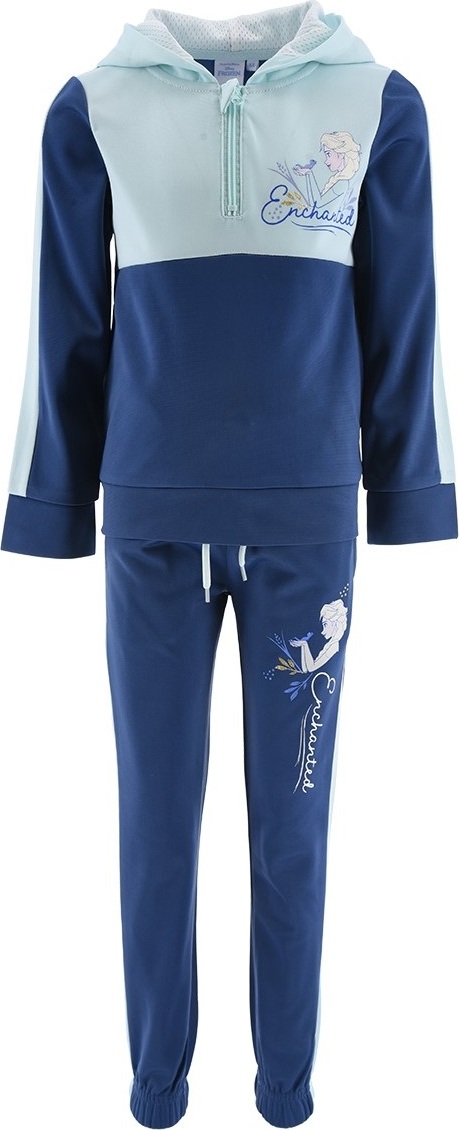 Tmavomodrá dievčenská tepláková súprava Frozen Veľkosť: 110