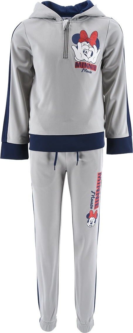 Minnie Mouse - sivá dievčenská tepláková súprava Veľkosť: 116