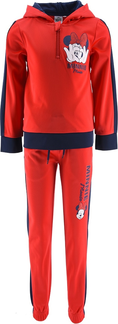 Minnie Mouse - červená dievčenská tepláková súprava Veľkosť: 98