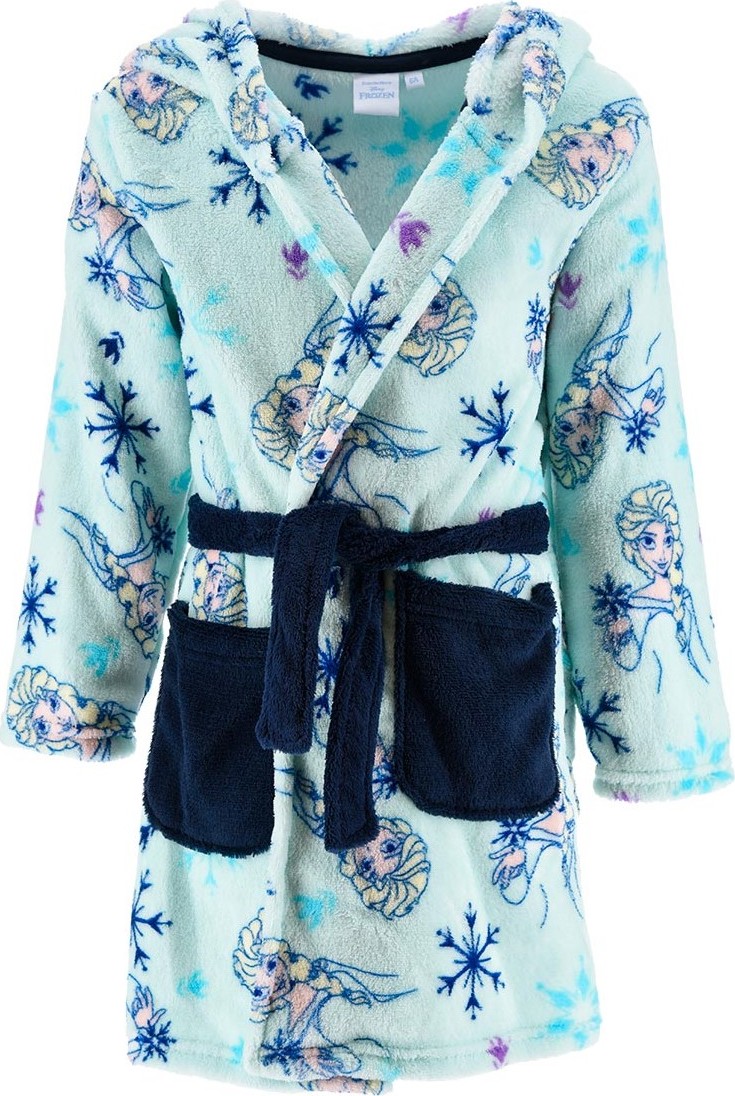 Tyrkysový dievčenský župan - Frozen Veľkosť: 104