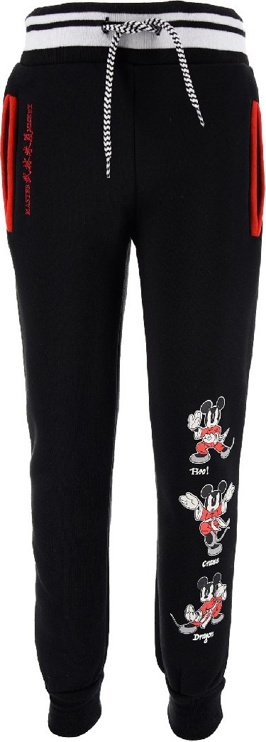 Disney Mickey Mouse - čierne chlapčenské tepláky Veľkosť: 98