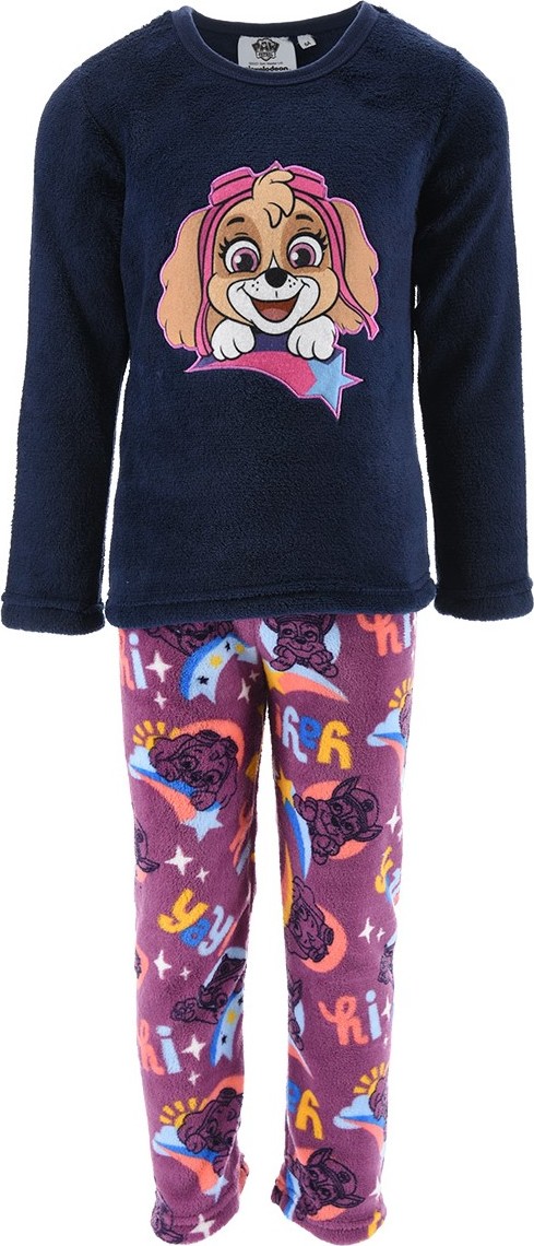 Paw Patrol tmavomodré dievčenské pyžamo Veľkosť: 98
