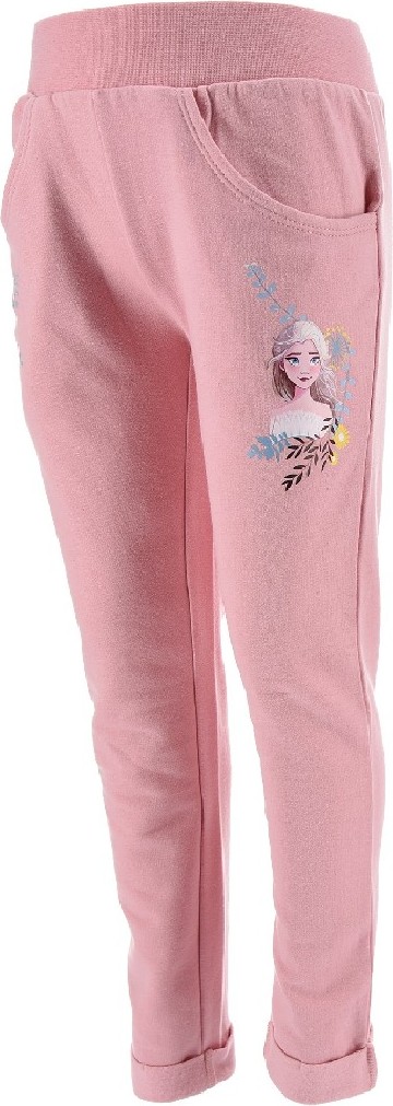 Disney Frozen - ružové dievčenské tepláky Veľkosť: 128