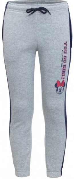 Disney Minnie Mouse - sivé dievčenské tepláky Veľkosť: 98