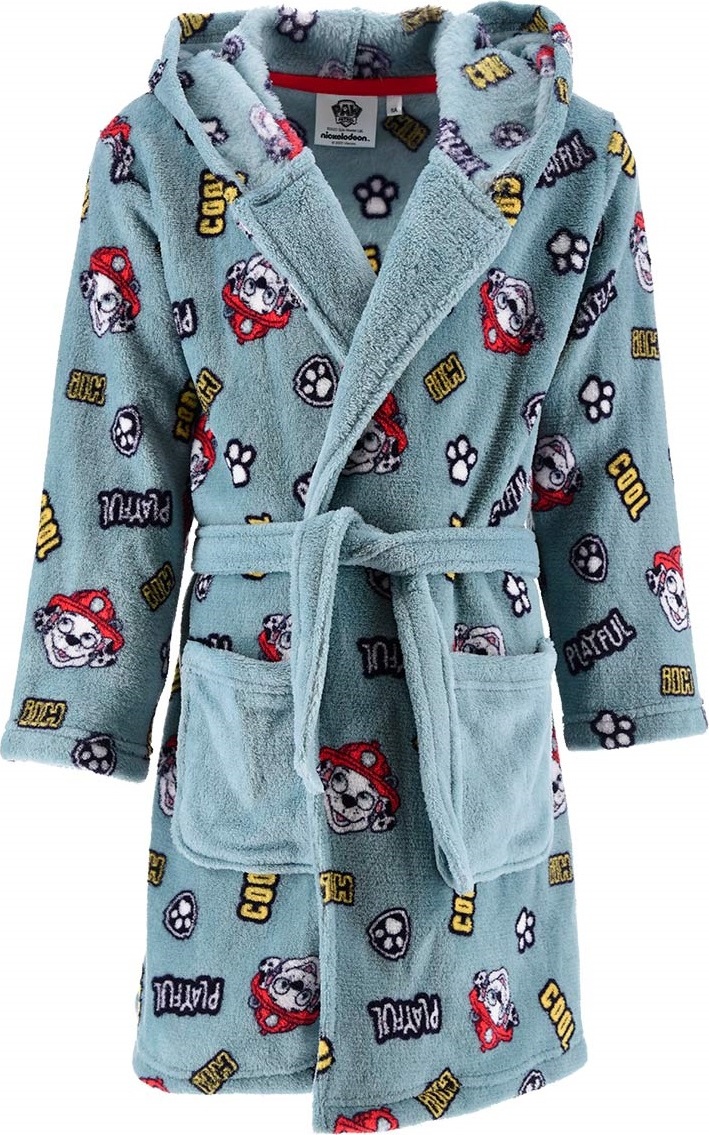 Paw Patrol - modrý chlapčenský župan Veľkosť: 98