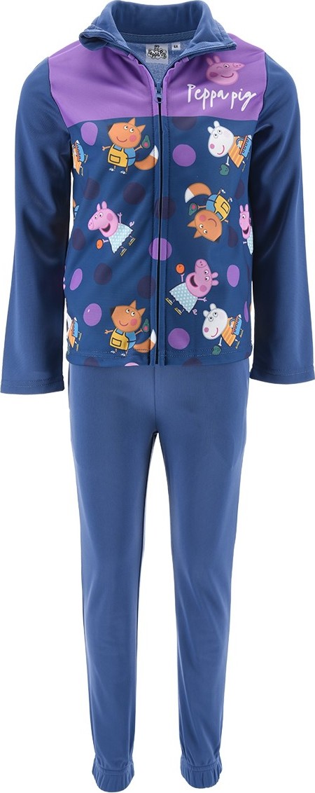 Tmavomodrá tepláková súprava Peppa Pig Veľkosť: 98