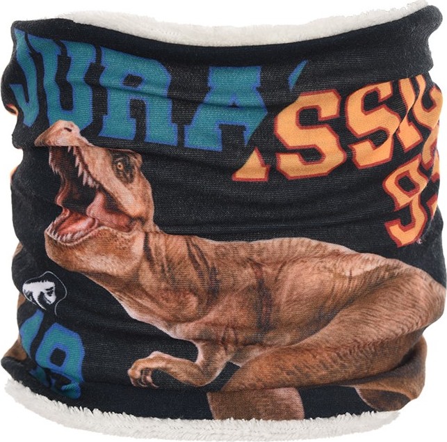 Jurassic Park čierno-biely chlapčenský nákrčník Veľkosť: ONE SIZE
