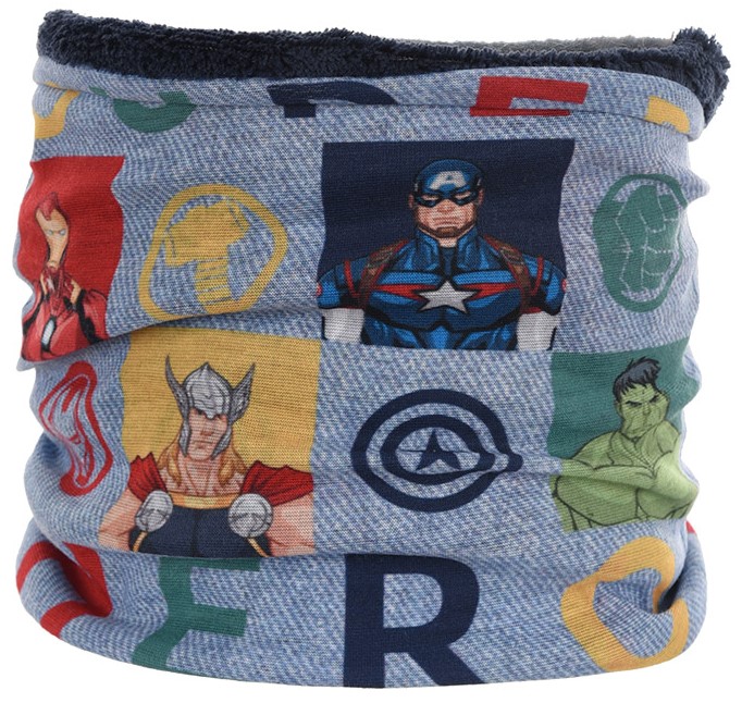 Marvel Avengers tmavomodrý chlapčenský nákrčník Veľkosť: ONE SIZE