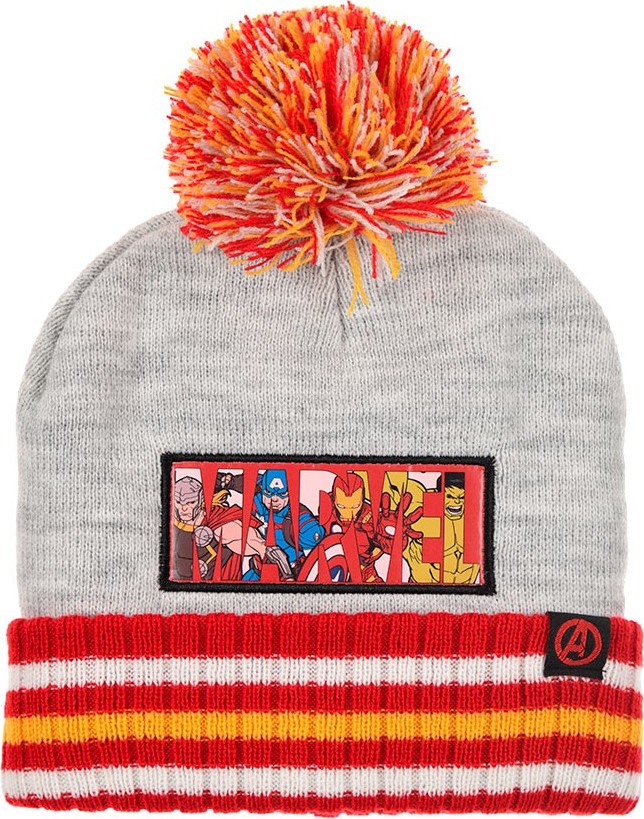 Avengers sivá chlapčenská čiapka Veľkosť: 54
