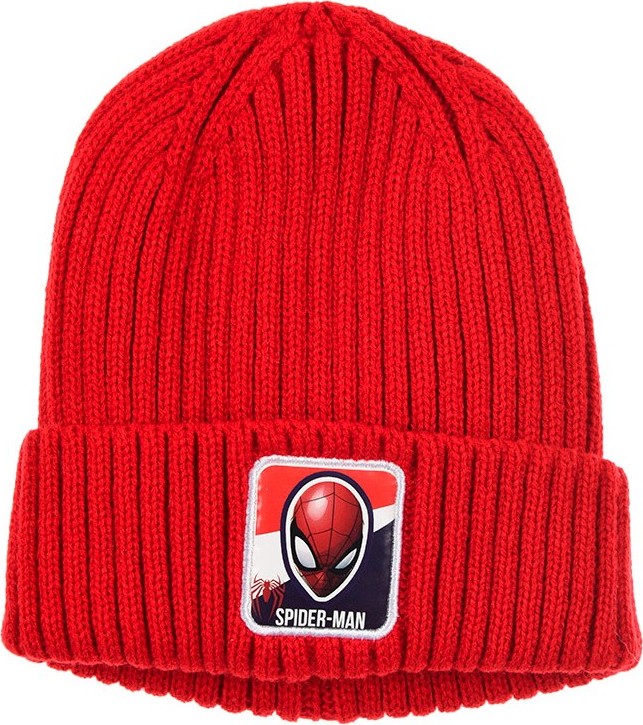 Marvel Spider-man červená chlapčenská čiapka Veľkosť: 52