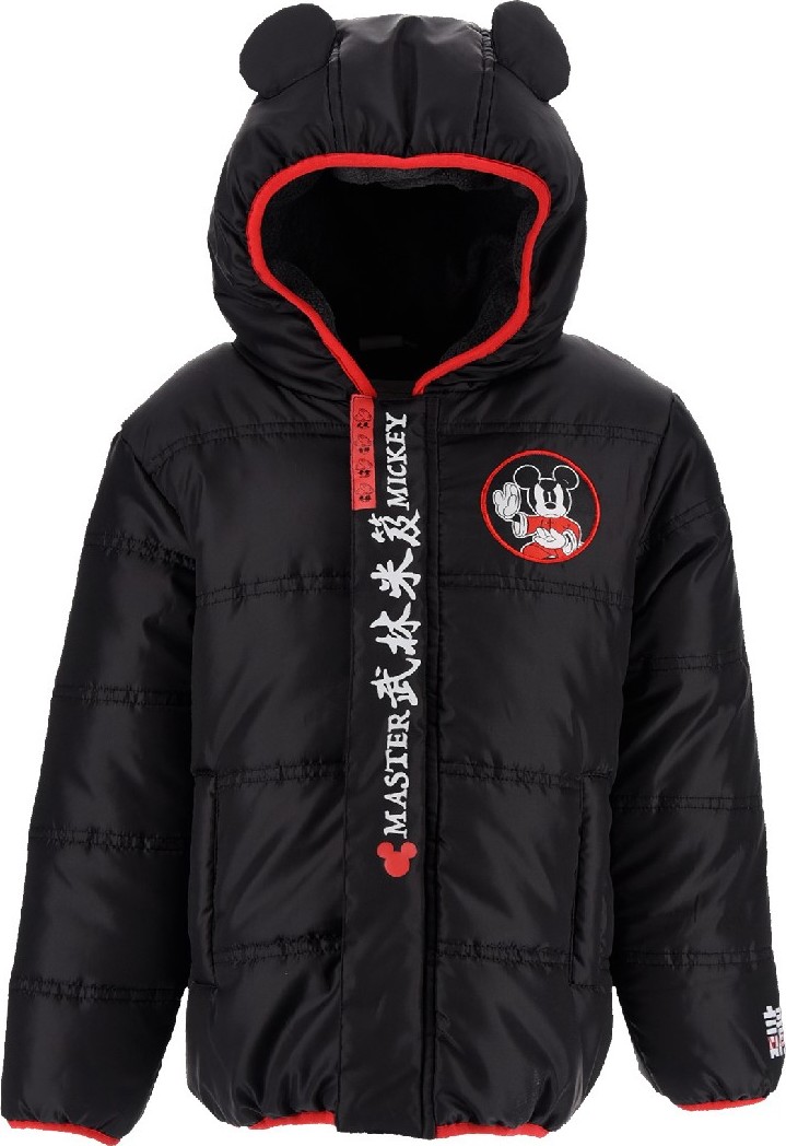 Disney - Mickey Kung-Fu čierna chlapčenská bunda Veľkosť: 98