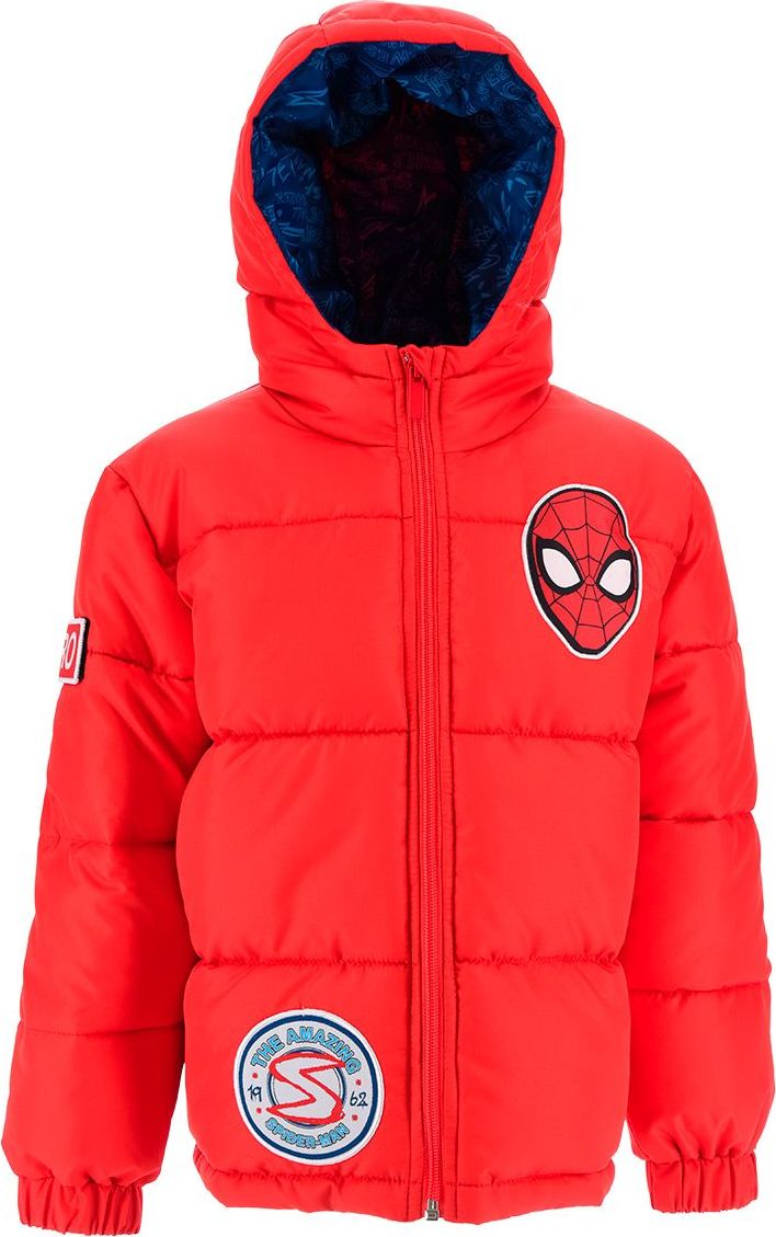Spiderman červená chlapčenská bunda Veľkosť: 98