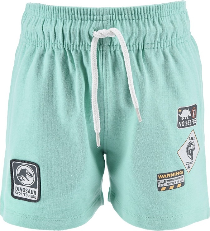 Mintové chlapčenské šortky Jurský svet Veľkosť: 116