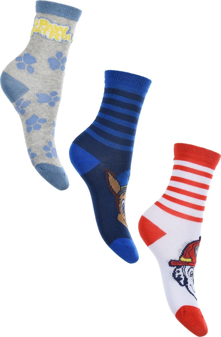 Súprava chlapčenských ponožiek Paw Patrol Veľkosť: 31/34