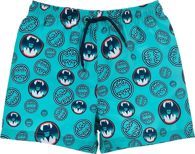 Chlapčenské tyrkysové plavecké šortky - Batman Veľkosť: 104