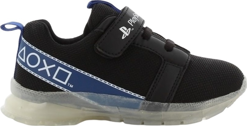 Čierne svietiace tenisky PlayStation Veľkosť: 31