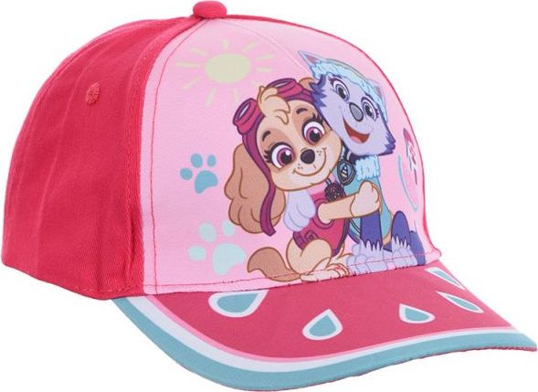 Ružová dievčenská šiltovka Paw Patrol Veľkosť: 52