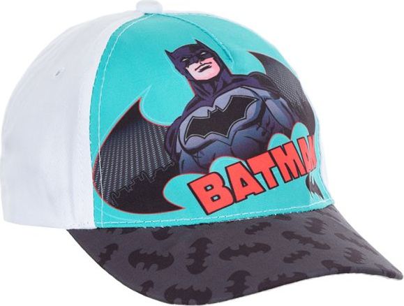 Biela chlapčenská šiltovka Batman Veľkosť: 52