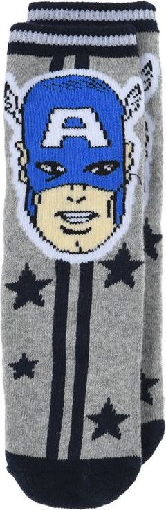 Sivé chlapčenské ponožky Captain America Veľkosť: 23/26